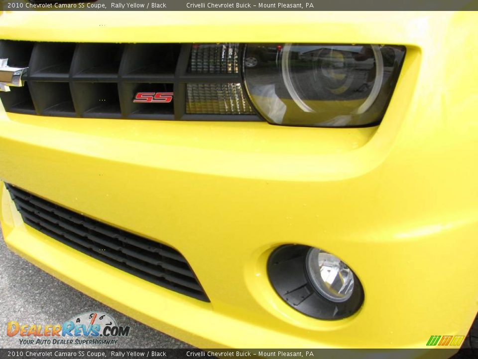 2010 Chevrolet Camaro SS Coupe Rally Yellow / Black Photo #13