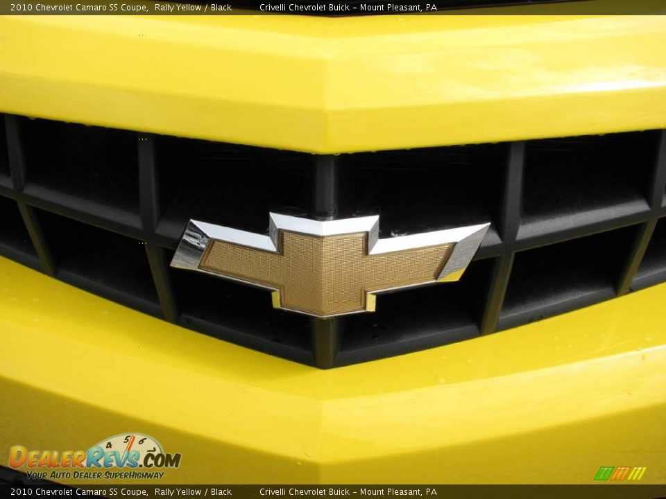 2010 Chevrolet Camaro SS Coupe Rally Yellow / Black Photo #14