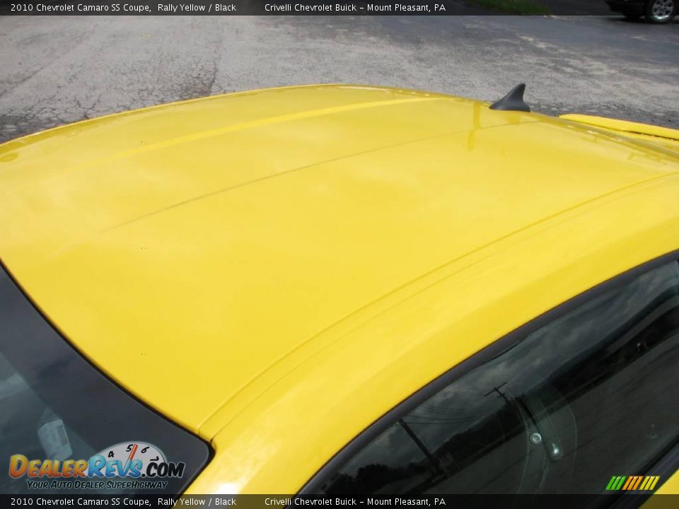 2010 Chevrolet Camaro SS Coupe Rally Yellow / Black Photo #15