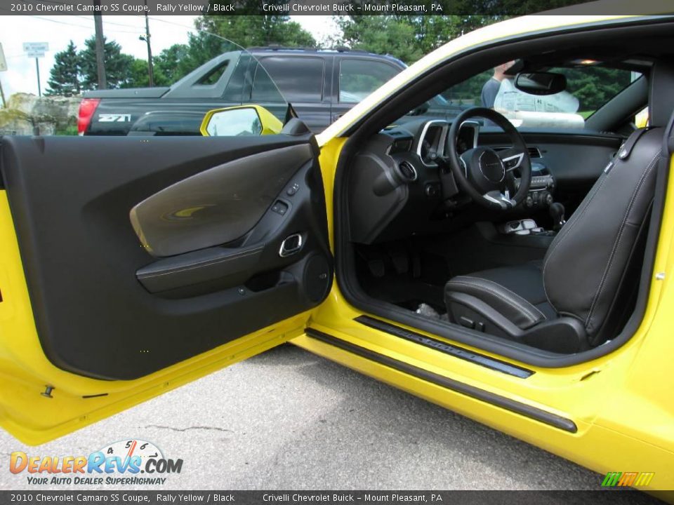 2010 Chevrolet Camaro SS Coupe Rally Yellow / Black Photo #19