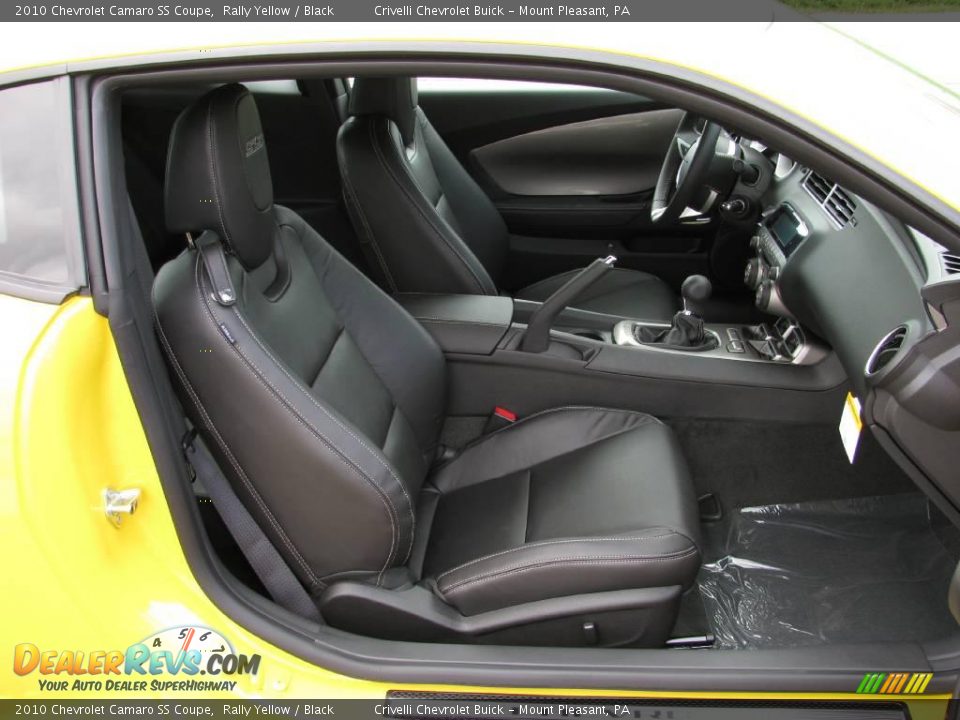 2010 Chevrolet Camaro SS Coupe Rally Yellow / Black Photo #20