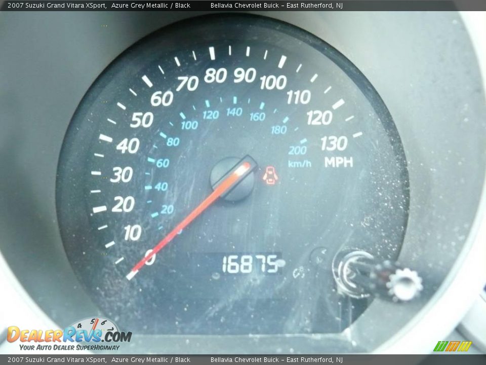 2007 Suzuki Grand Vitara XSport Azure Grey Metallic / Black Photo #11