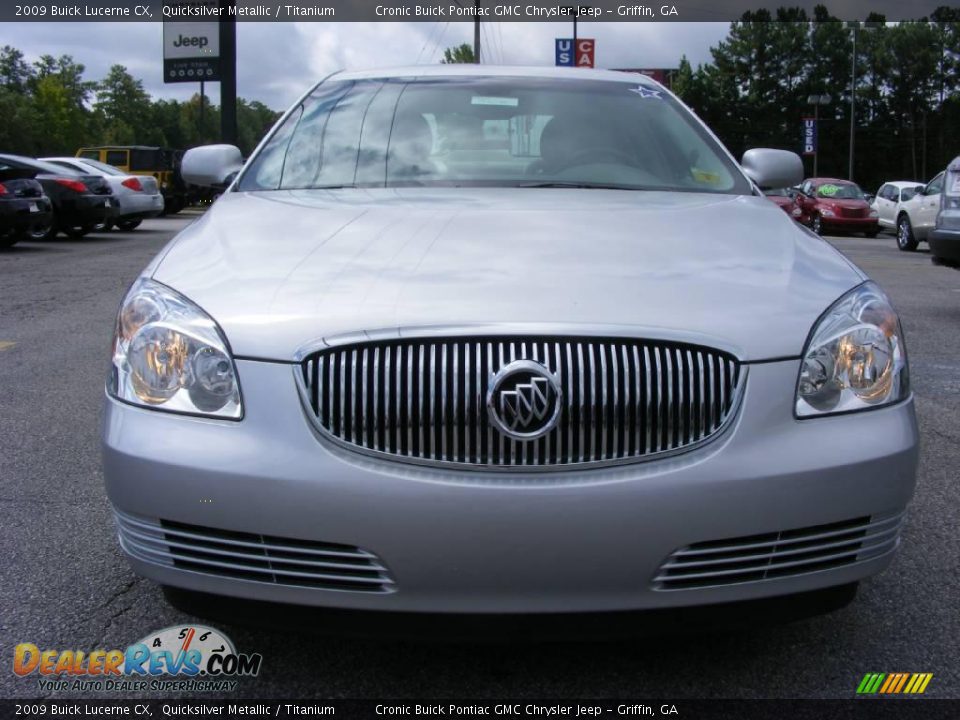 2009 Buick Lucerne CX Quicksilver Metallic / Titanium Photo #3