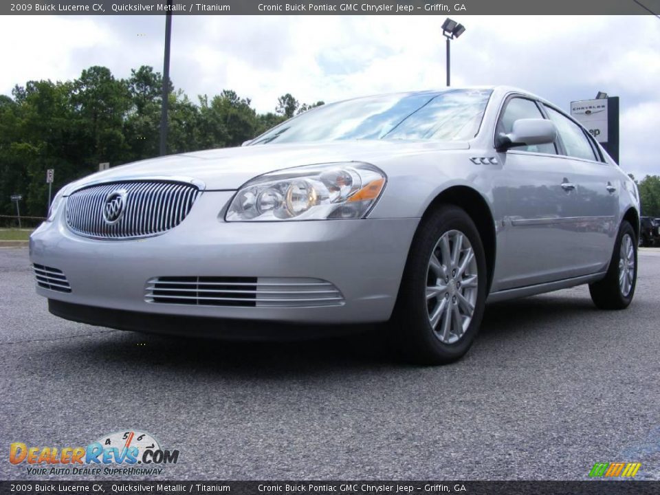 2009 Buick Lucerne CX Quicksilver Metallic / Titanium Photo #4
