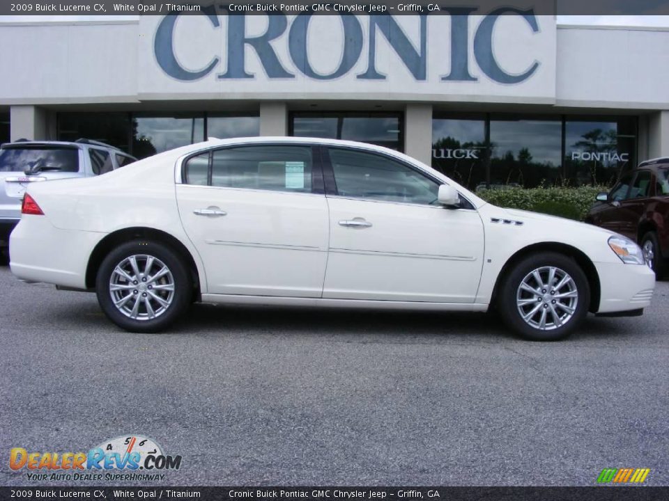 2009 Buick Lucerne CX White Opal / Titanium Photo #1