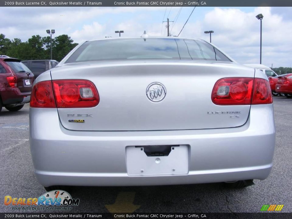 2009 Buick Lucerne CX Quicksilver Metallic / Titanium Photo #7