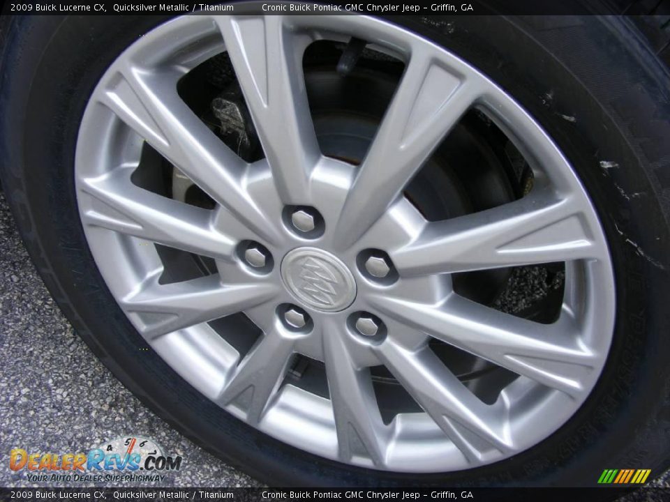 2009 Buick Lucerne CX Quicksilver Metallic / Titanium Photo #9