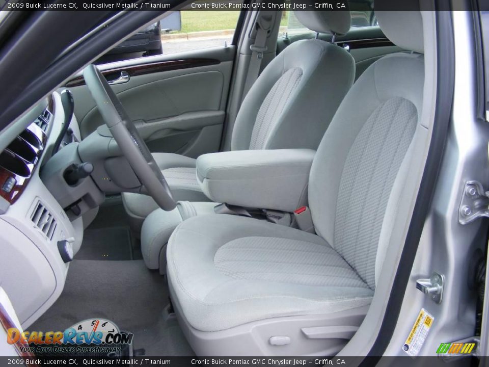 2009 Buick Lucerne CX Quicksilver Metallic / Titanium Photo #12