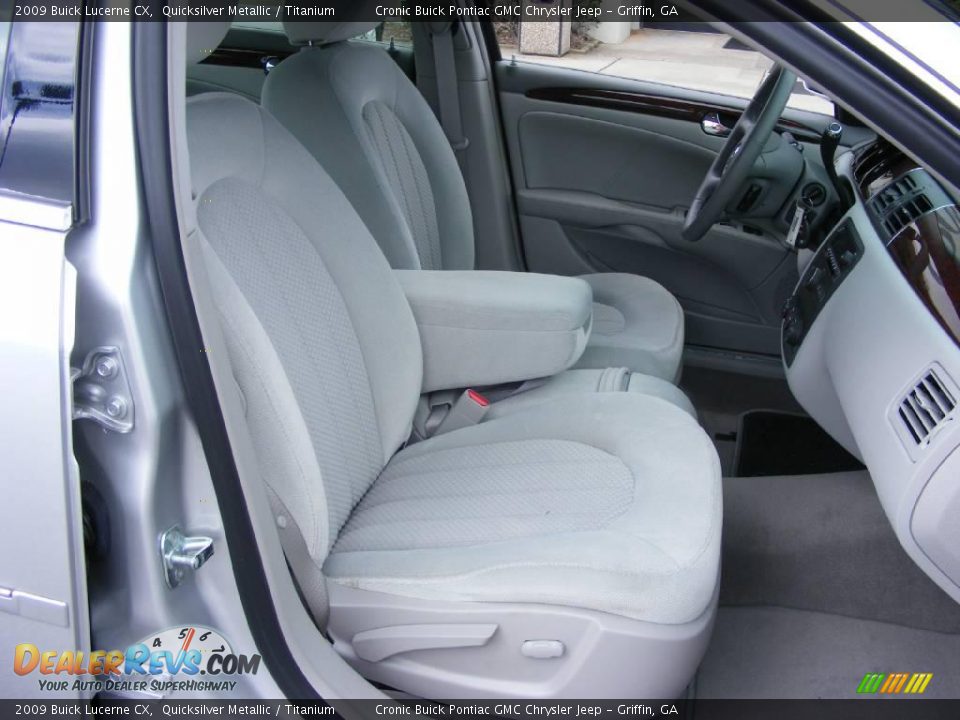 2009 Buick Lucerne CX Quicksilver Metallic / Titanium Photo #15
