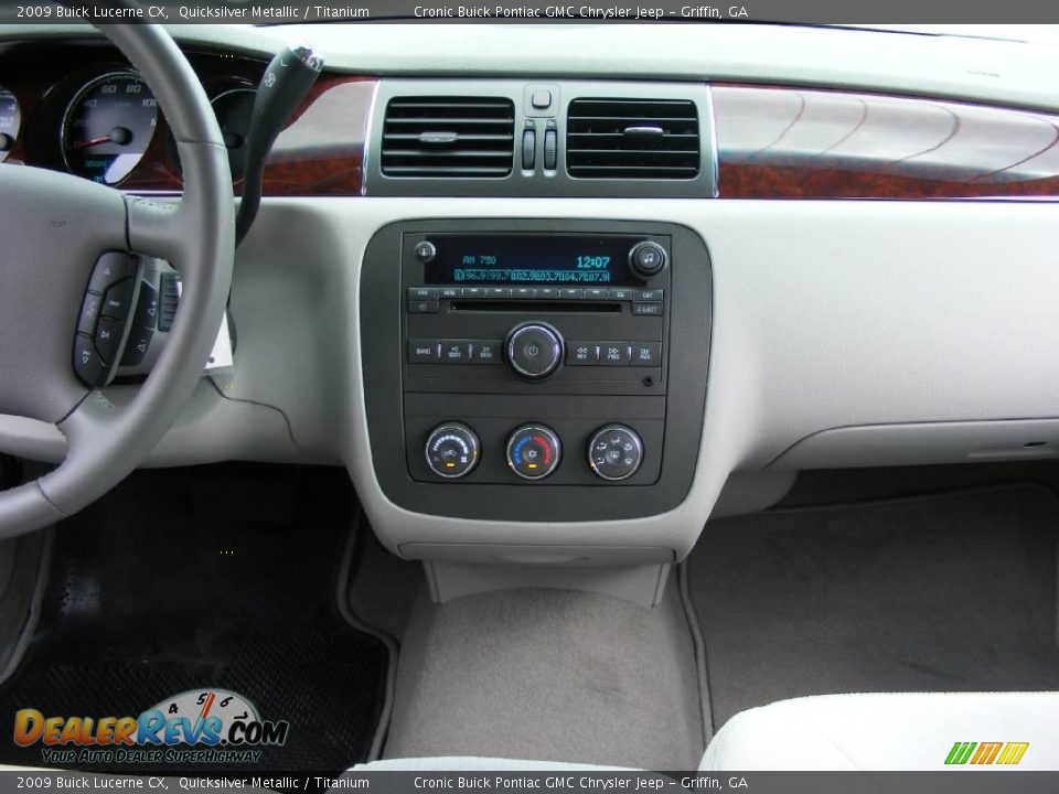 2009 Buick Lucerne CX Quicksilver Metallic / Titanium Photo #16