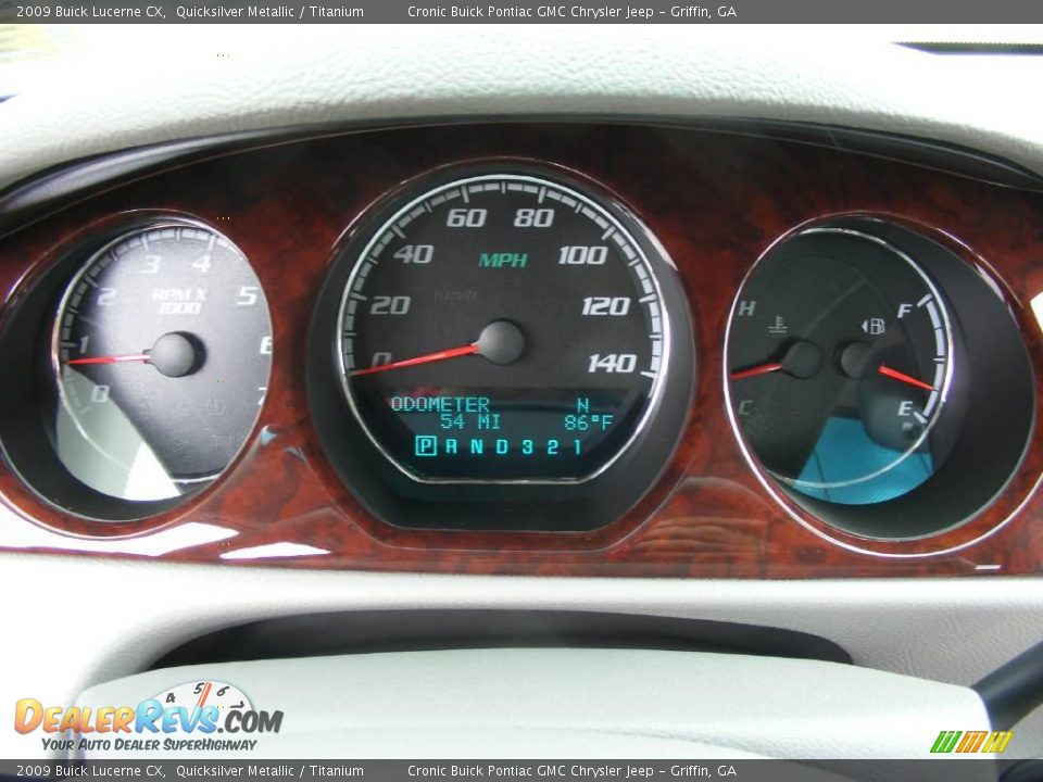 2009 Buick Lucerne CX Quicksilver Metallic / Titanium Photo #18