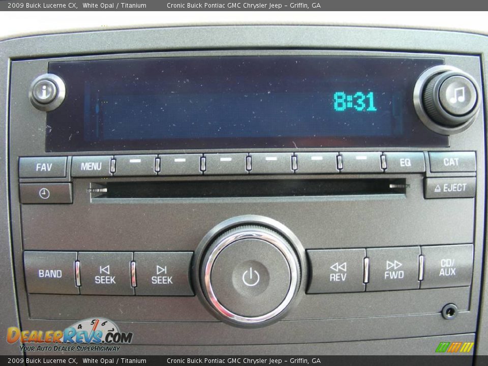 2009 Buick Lucerne CX White Opal / Titanium Photo #19