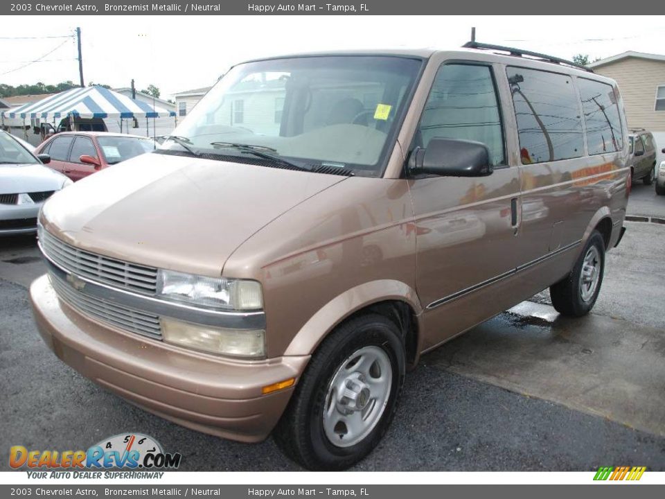 2003 Chevrolet Astro Bronzemist Metallic / Neutral Photo #4