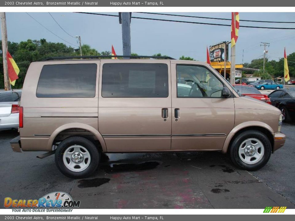 2003 Chevrolet Astro Bronzemist Metallic / Neutral Photo #5