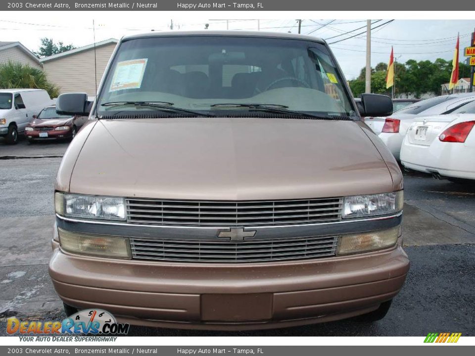 2003 Chevrolet Astro Bronzemist Metallic / Neutral Photo #6