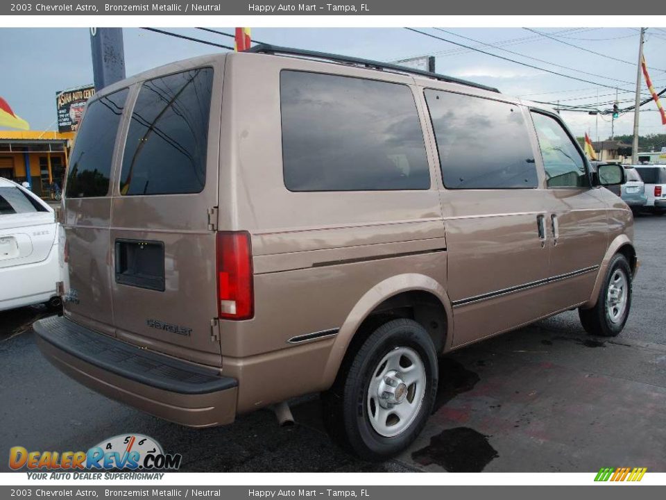 2003 Chevrolet Astro Bronzemist Metallic / Neutral Photo #7