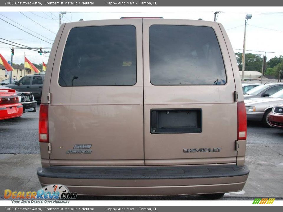2003 Chevrolet Astro Bronzemist Metallic / Neutral Photo #9