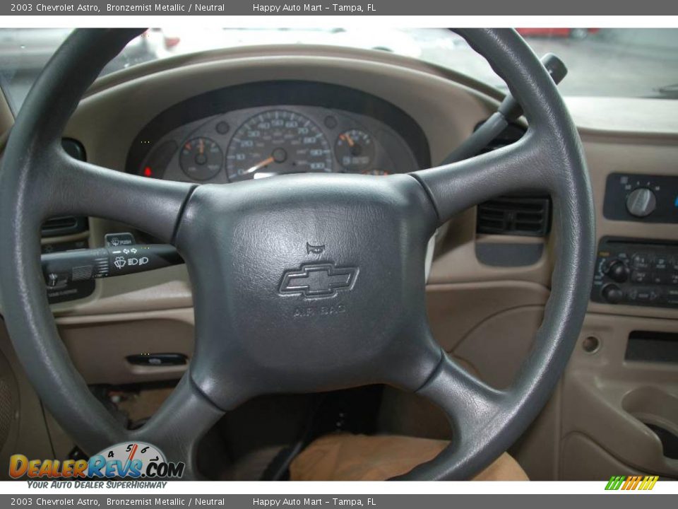 2003 Chevrolet Astro Bronzemist Metallic / Neutral Photo #13