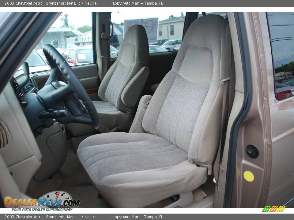 2003 Chevrolet Astro Bronzemist Metallic / Neutral Photo #16