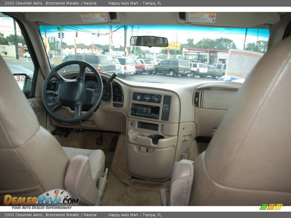 2003 Chevrolet Astro Bronzemist Metallic / Neutral Photo #17
