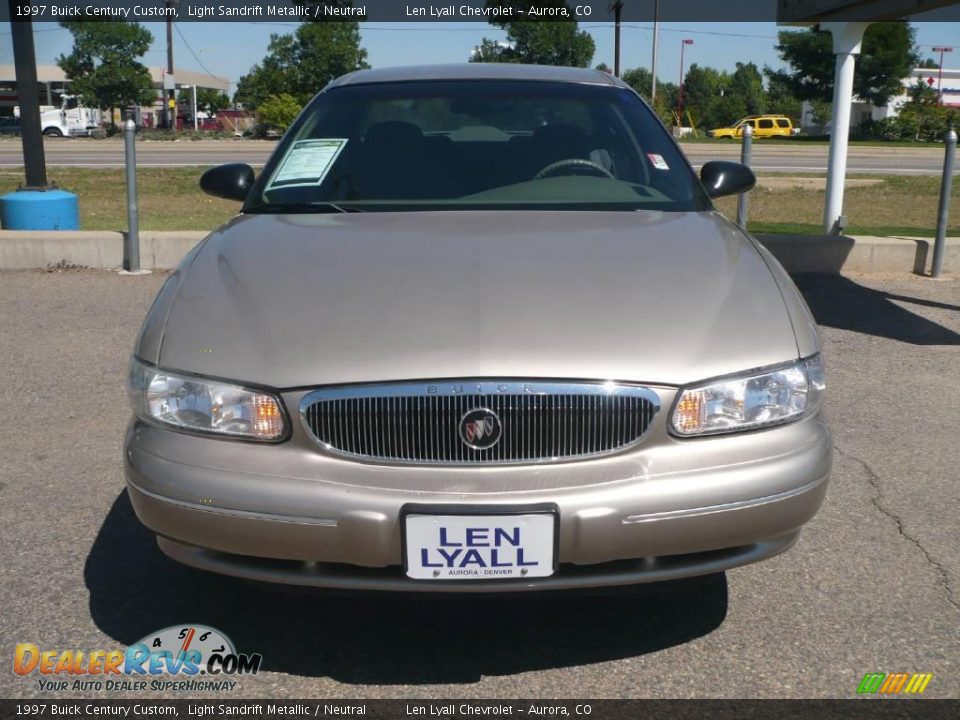 1997 Buick Century Custom Light Sandrift Metallic / Neutral Photo #2