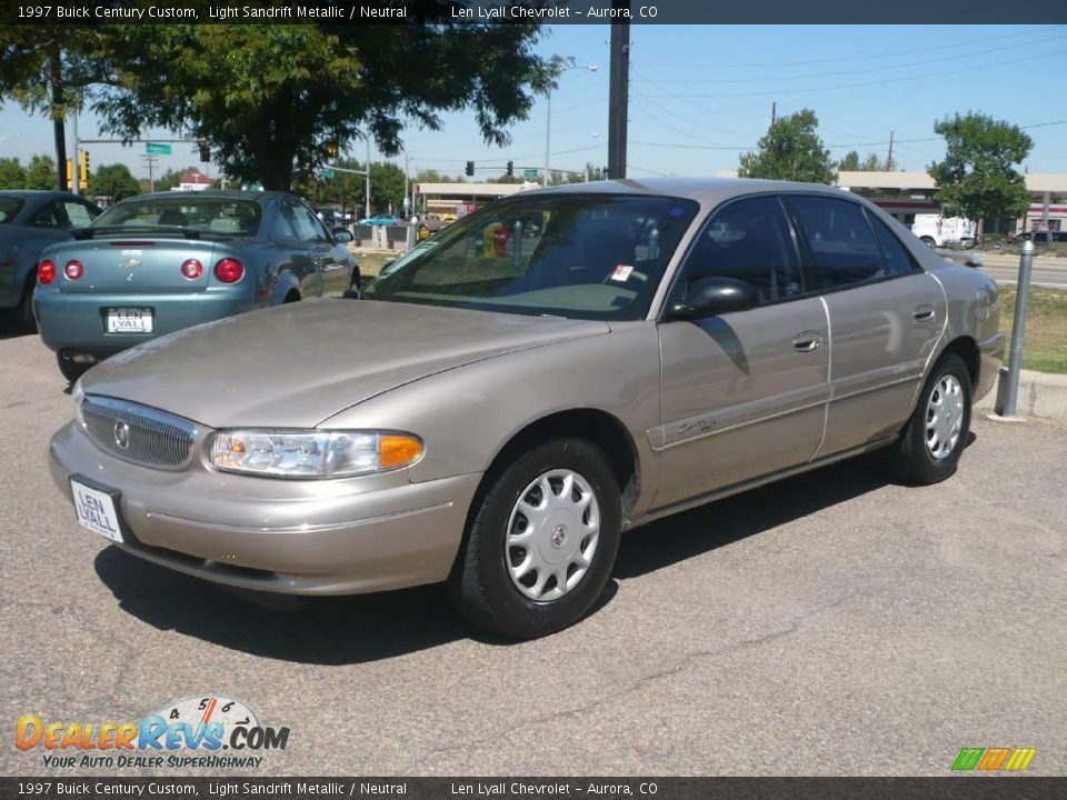 1997 Buick Century Custom Light Sandrift Metallic / Neutral Photo #3