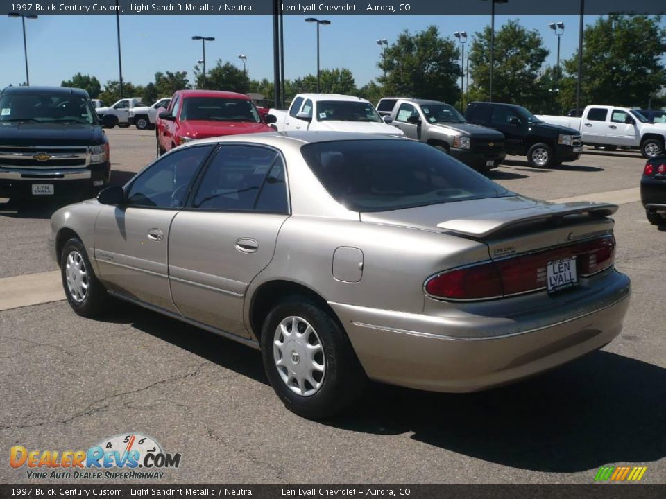 1997 Buick Century Custom Light Sandrift Metallic / Neutral Photo #4