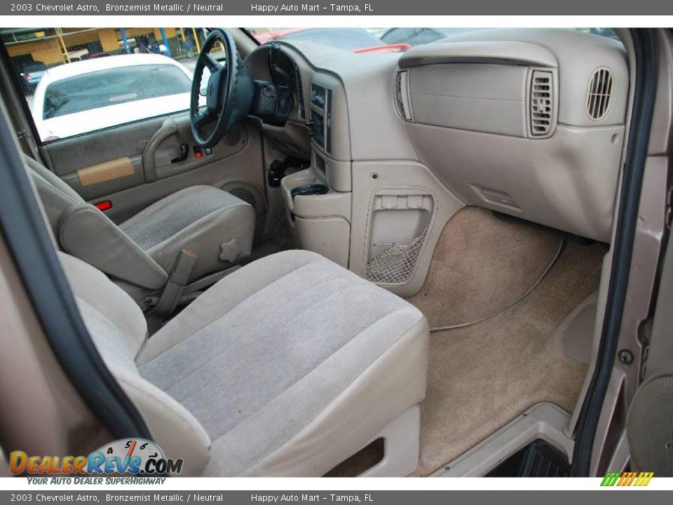2003 Chevrolet Astro Bronzemist Metallic / Neutral Photo #21
