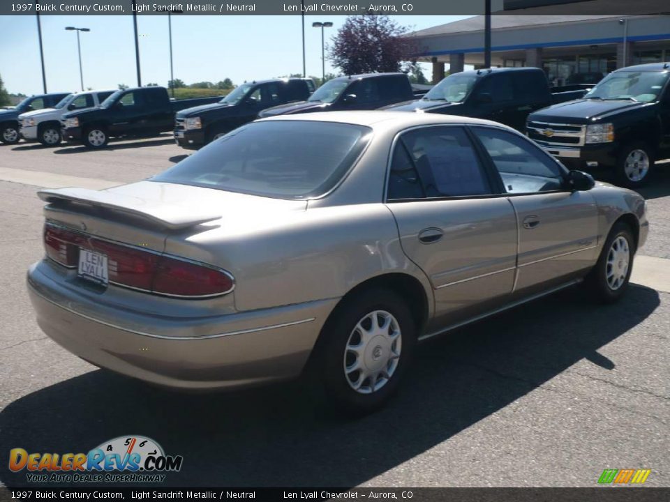 1997 Buick Century Custom Light Sandrift Metallic / Neutral Photo #6