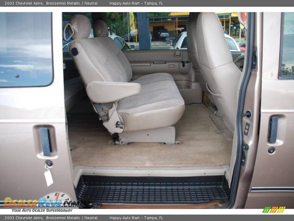 2003 Chevrolet Astro Bronzemist Metallic / Neutral Photo #22