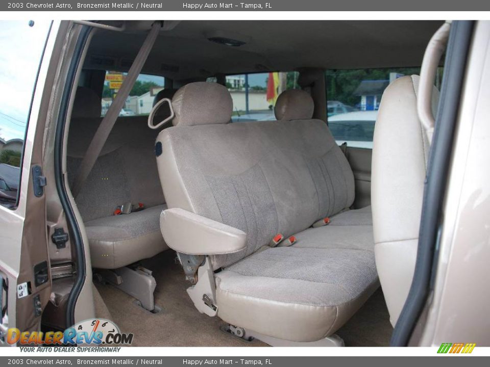 2003 Chevrolet Astro Bronzemist Metallic / Neutral Photo #23
