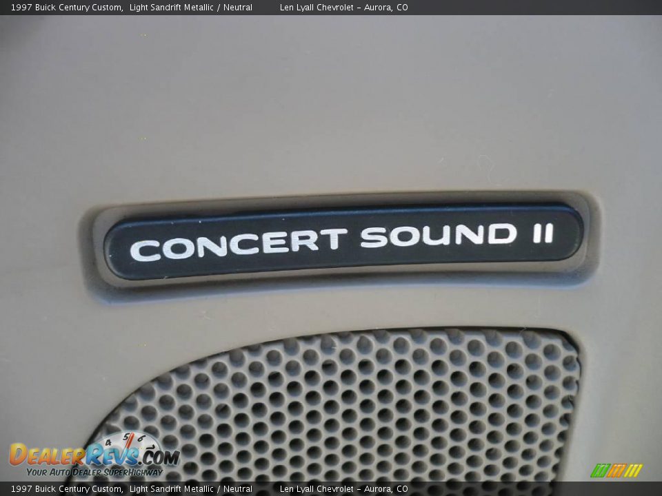 1997 Buick Century Custom Light Sandrift Metallic / Neutral Photo #9