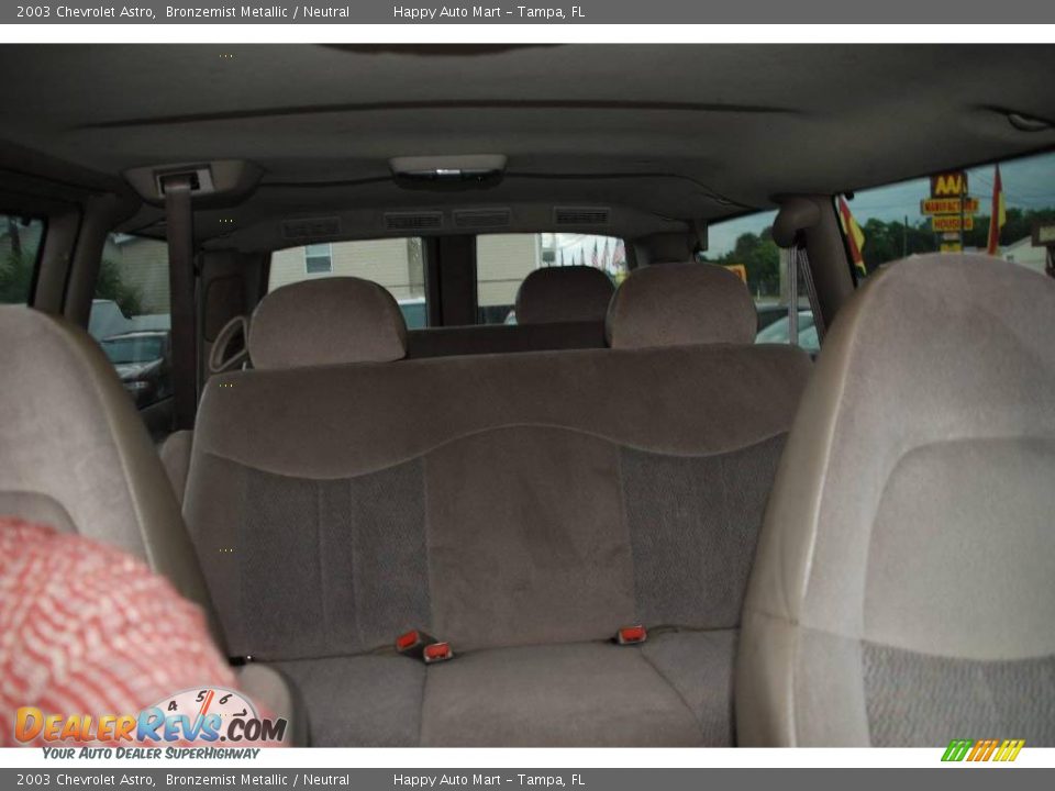 2003 Chevrolet Astro Bronzemist Metallic / Neutral Photo #25