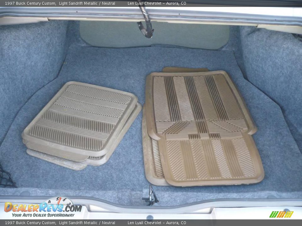 1997 Buick Century Custom Light Sandrift Metallic / Neutral Photo #12