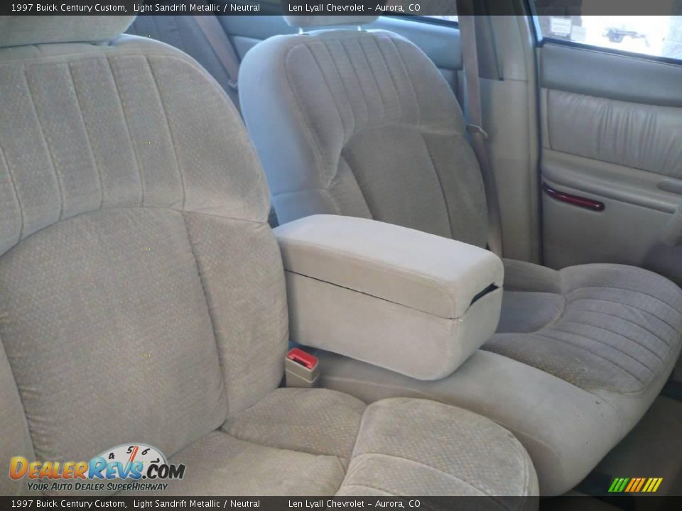 1997 Buick Century Custom Light Sandrift Metallic / Neutral Photo #14
