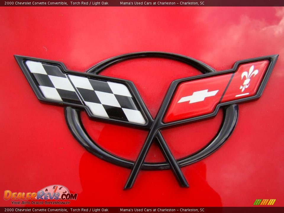 2000 Chevrolet Corvette Convertible Torch Red / Light Oak Photo #24