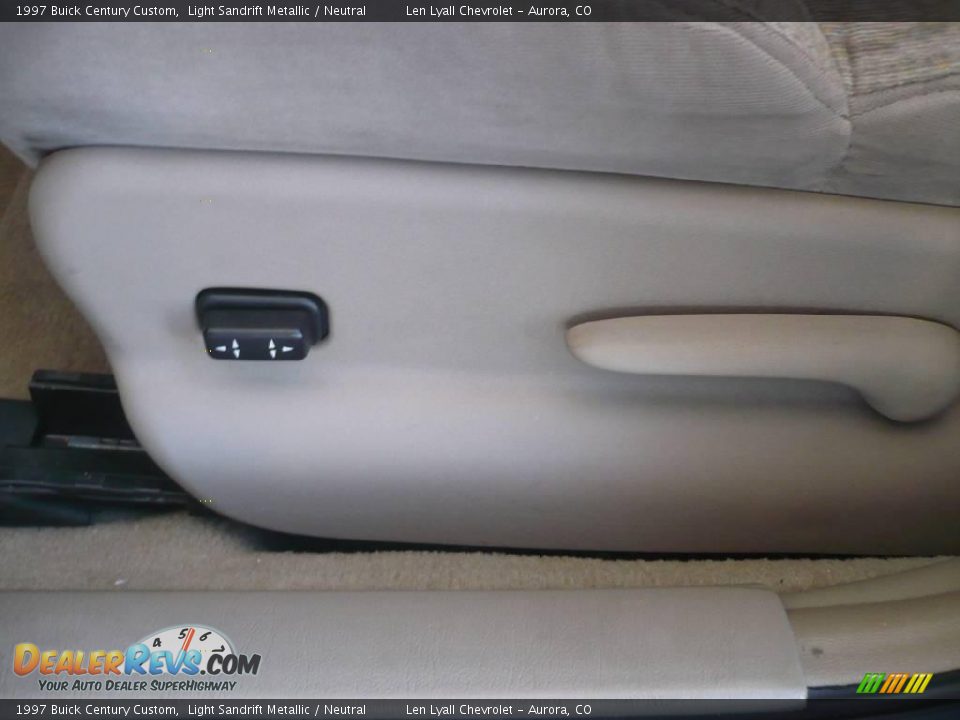 1997 Buick Century Custom Light Sandrift Metallic / Neutral Photo #21