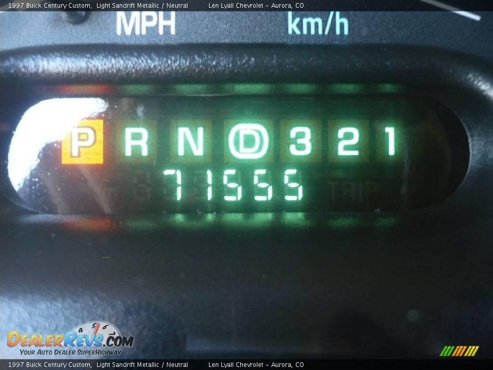 1997 Buick Century Custom Light Sandrift Metallic / Neutral Photo #25