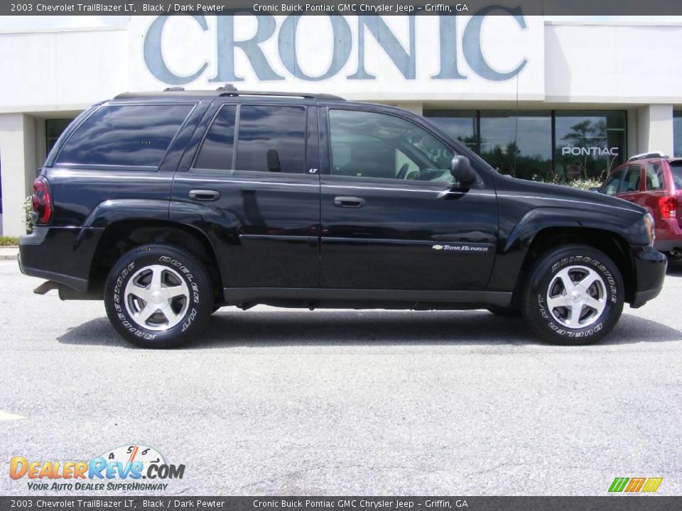 2003 Chevrolet TrailBlazer LT Black / Dark Pewter Photo #1