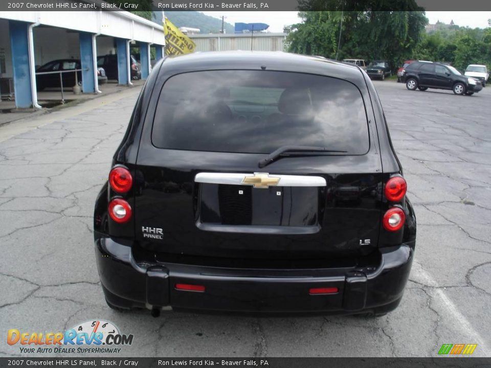 2007 Chevrolet HHR LS Panel Black / Gray Photo #3