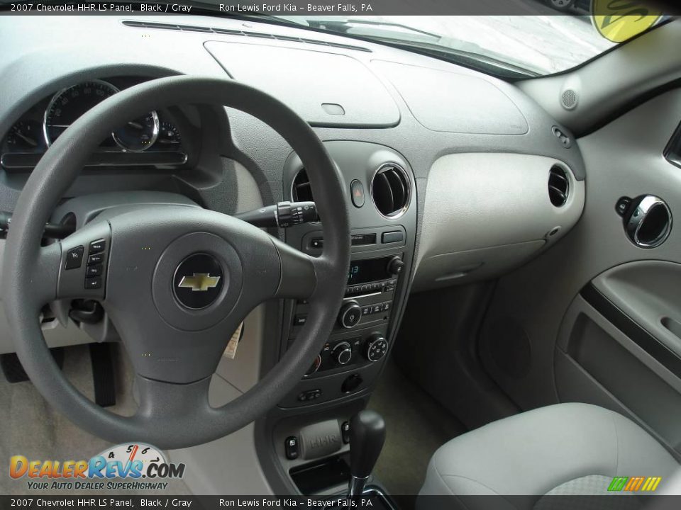 2007 Chevrolet HHR LS Panel Black / Gray Photo #10