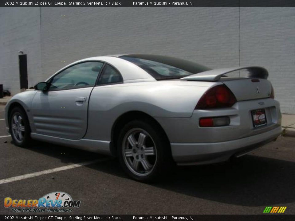 2002 Mitsubishi Eclipse GT Coupe Sterling Silver Metallic / Black Photo #4