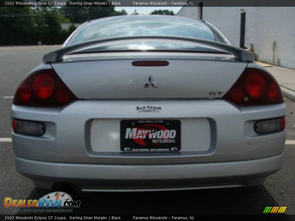 2002 Mitsubishi Eclipse GT Coupe Sterling Silver Metallic / Black Photo #5