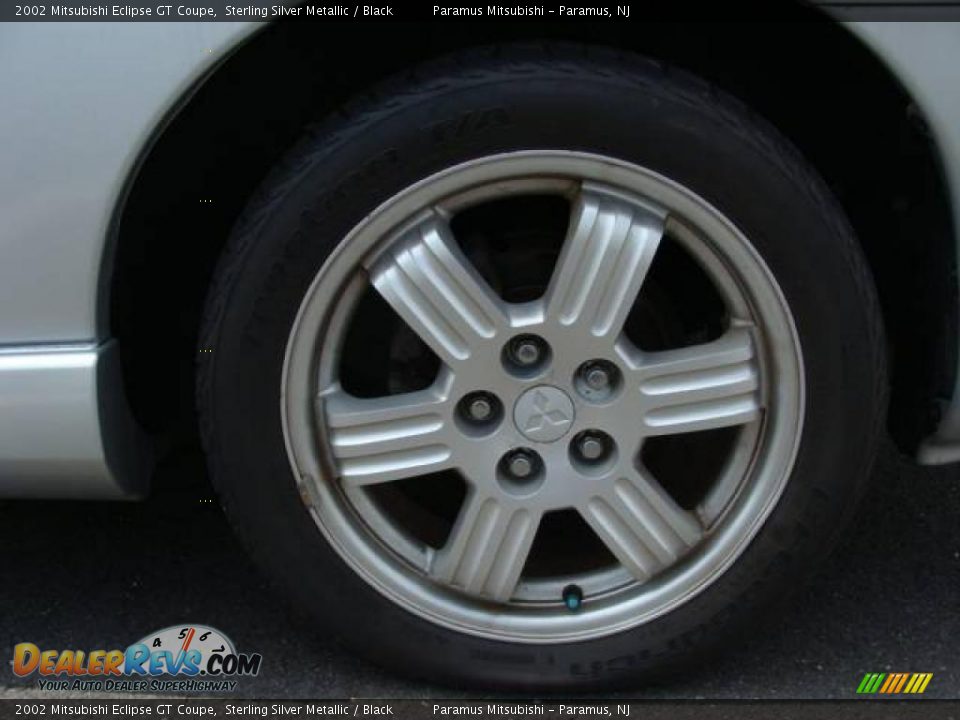 2002 Mitsubishi Eclipse GT Coupe Sterling Silver Metallic / Black Photo #6