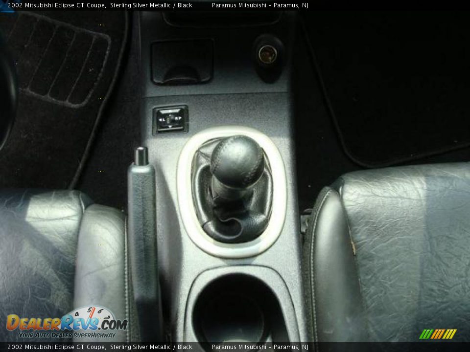 2002 Mitsubishi Eclipse GT Coupe Sterling Silver Metallic / Black Photo #14