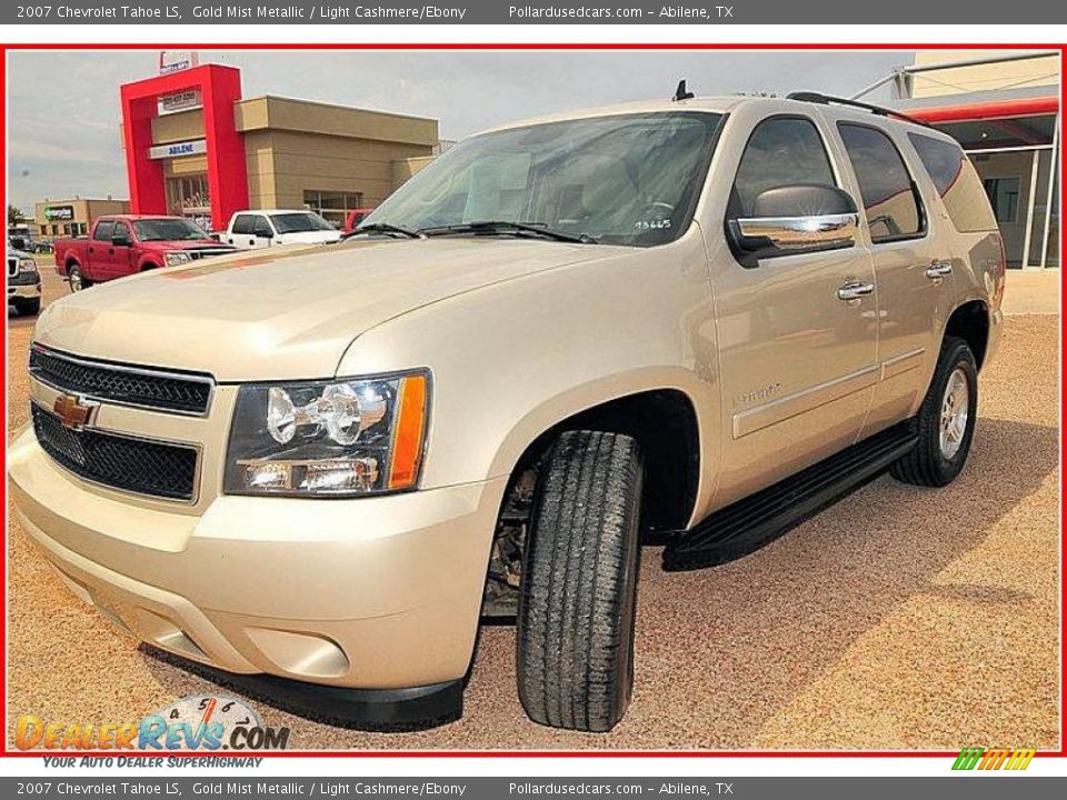 2007 Chevrolet Tahoe LS Gold Mist Metallic / Light Cashmere/Ebony Photo #1