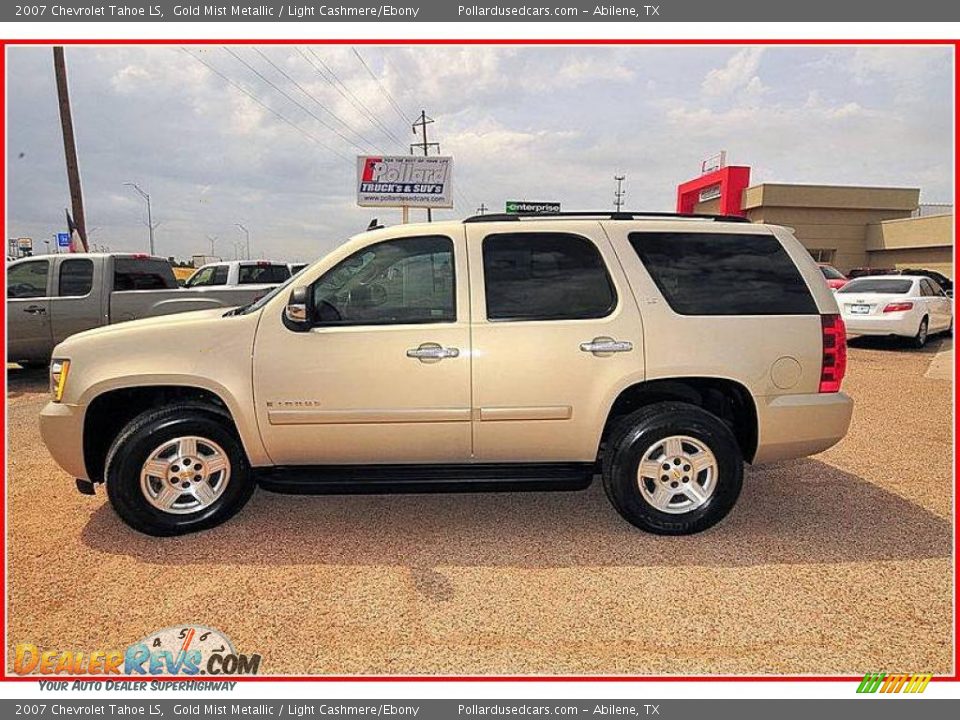 2007 Chevrolet Tahoe LS Gold Mist Metallic / Light Cashmere/Ebony Photo #2