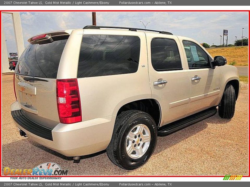 2007 Chevrolet Tahoe LS Gold Mist Metallic / Light Cashmere/Ebony Photo #6