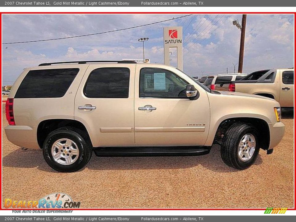 2007 Chevrolet Tahoe LS Gold Mist Metallic / Light Cashmere/Ebony Photo #7