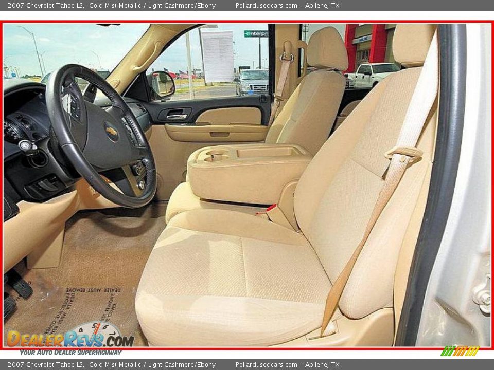 2007 Chevrolet Tahoe LS Gold Mist Metallic / Light Cashmere/Ebony Photo #11